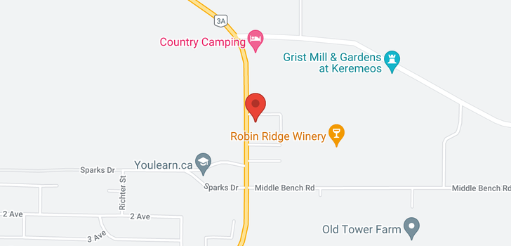 map of 30 - 1292 HWY 3A